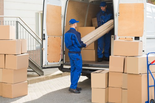 Commercial moving team support for Thamesmead offices and business premises