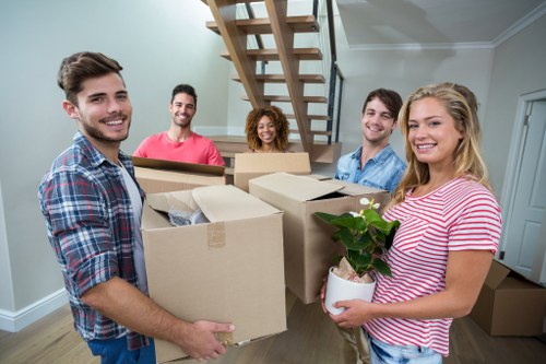 Van moving service for local household transport