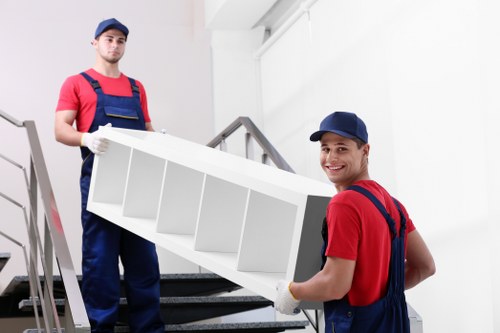 Apartment move in Thamesmead with careful access planning