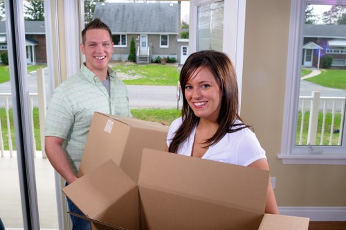 Local moving team planning a Thamesmead home removal
