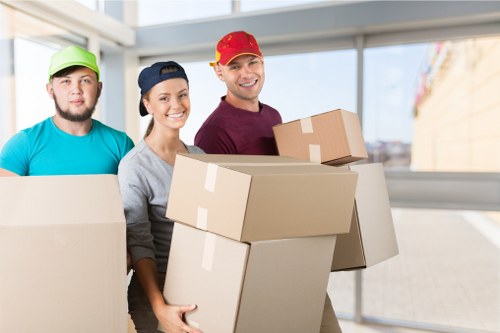 Local man and van service supporting a business relocation in Thamesmead