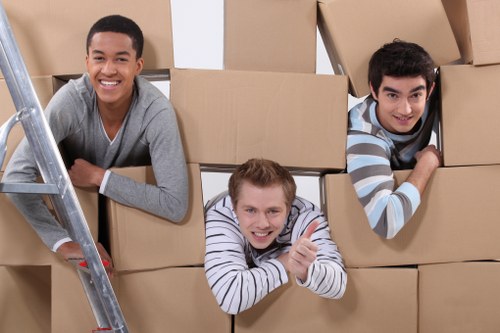 Packing and unpacking service for Thamesmead homes and flats