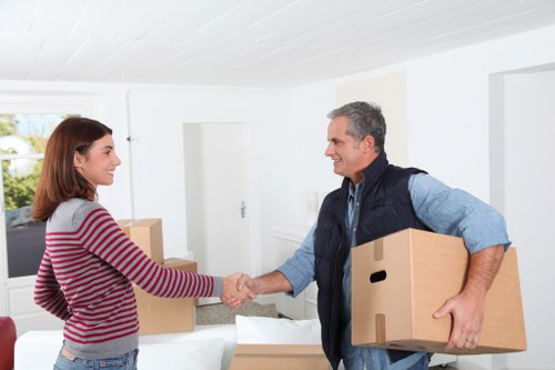 Commercial moving truck for business relocation in Thamesmead