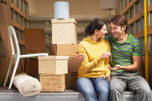 Local van service handling furniture collection in Thamesmead