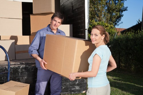 Local furniture collection team handling sofas and wardrobes in Thamesmead