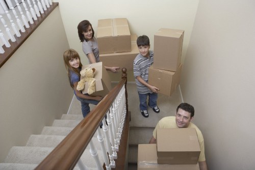 Packing and loading services for a Thamesmead removal company
